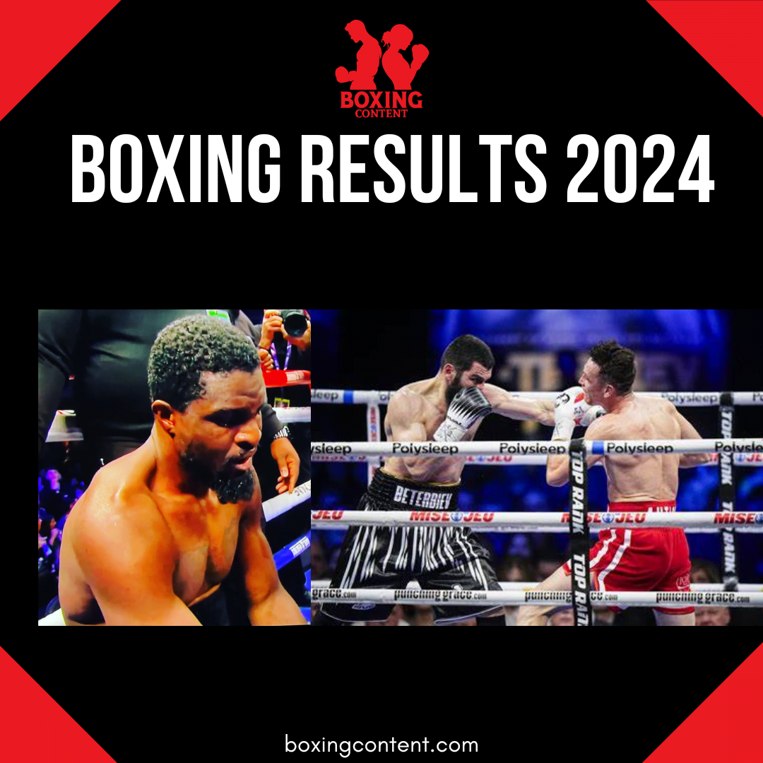 Boxing Results 2024 