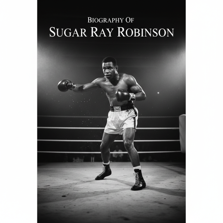 Biography Of Sugar Ray Robinson: The Greatest Pound-for-Pound Boxer