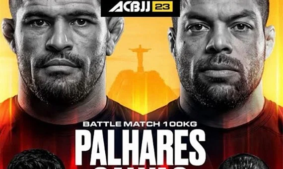 ACBJJ 23: Rousimar Palhares vs. Andre Galvao Rematch Headlines Stacked Event in Rio de Janeiro