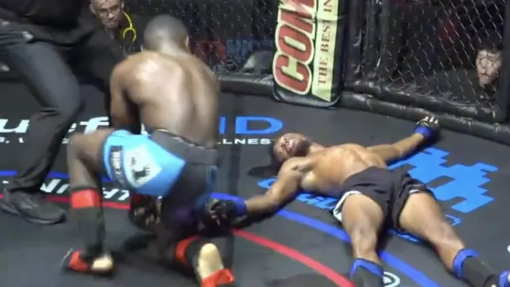Amateur MMA Fighter Dwjuan White Scores Brutal, Halloween-Season Knockout with Dramatic Slam at Combat Night Kissimmee