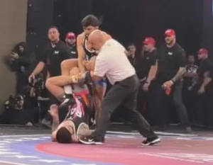 Arman Tsarukyan Dominates Dillon Danis at RAF 14 Main Event, Sparks Post-Match Security Scramble