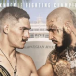 Bare Knuckle Fighting Championship Takes the Squared Circle to Sea for Historic Cruise Featuring Featherweight Championship Rematch