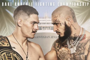 Bare Knuckle Fighting Championship Takes the Squared Circle to Sea for Historic Cruise Featuring Featherweight Championship Rematch