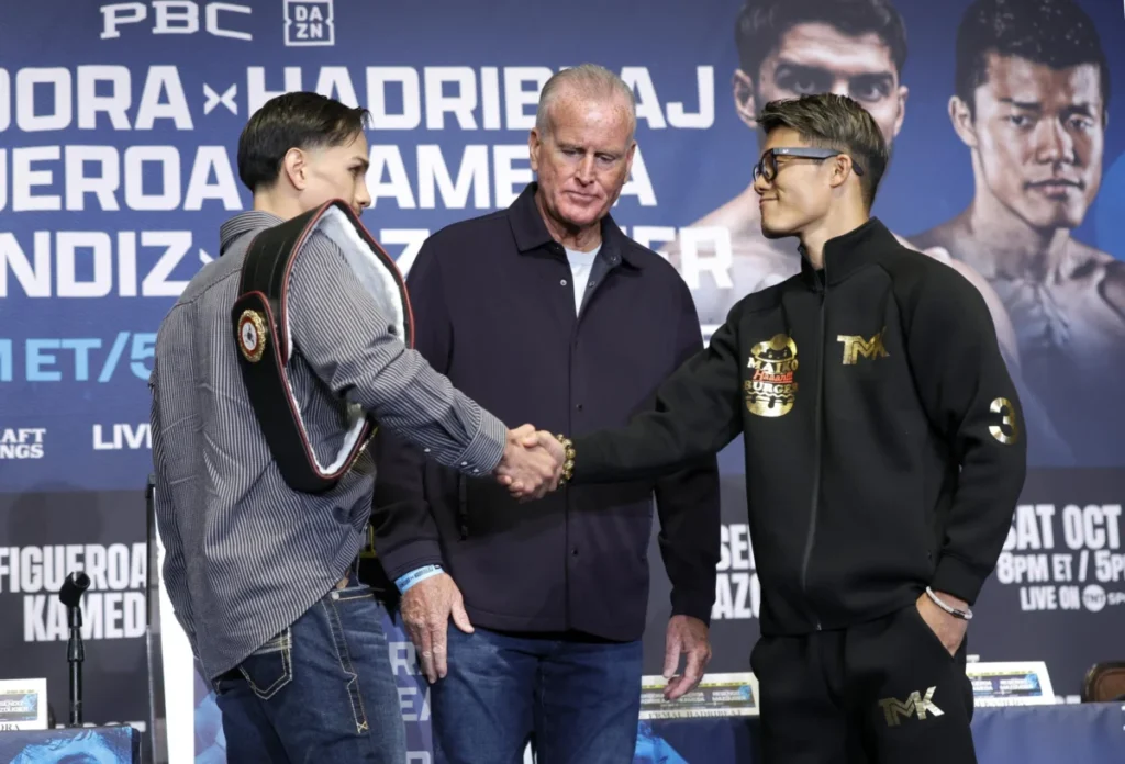 Brandon Figueroa Misses Weight, Forfeits WBA Featherweight Title Ahead of Tomoki Kameda Bout