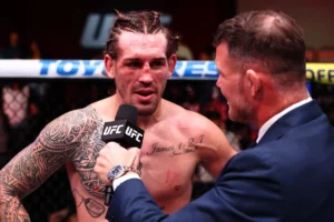 Brendan Allen calls out Dricus du Plessis after UFC Vegas 122 win: ‘It’s just all talk from his side all the time’