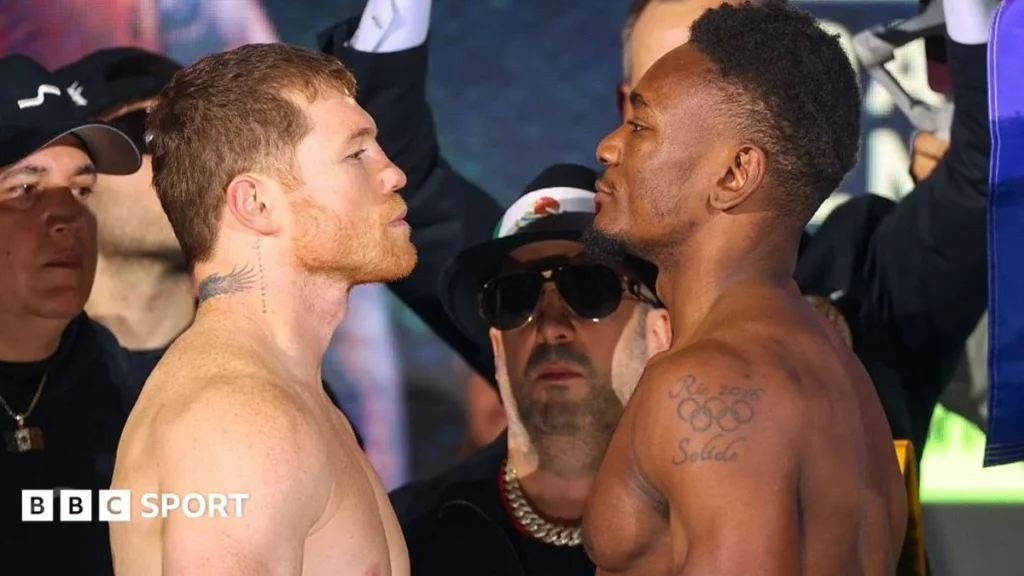 Christian Mbilli and Saul ‘Canelo’ Alvarez Make Weight in Riyadh for High-Stakes World Title Fight Amid Regional Missile Threats