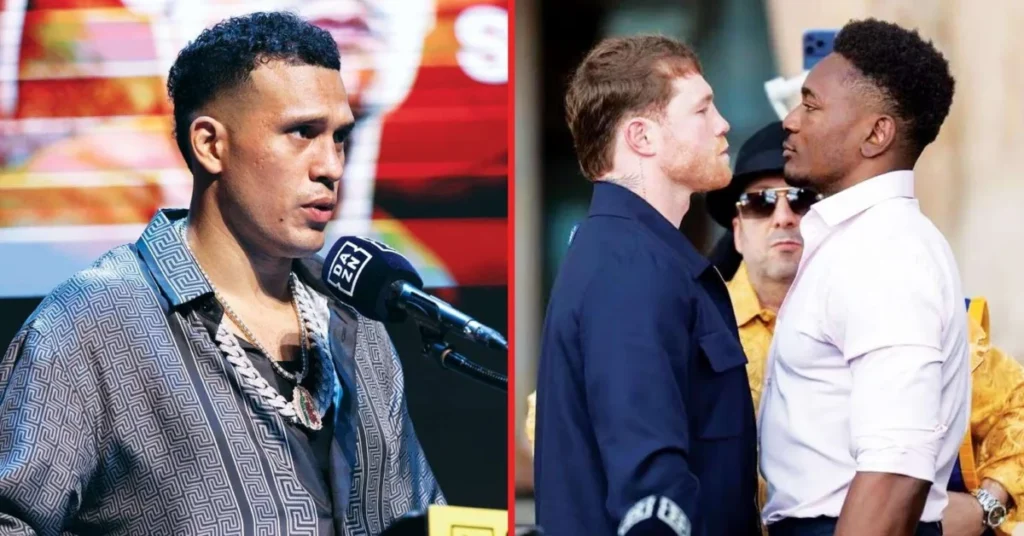 David Benavidez Predicts Canelo Alvarez vs. Christian Mbilli Body-Shot Finish as Super-Middleweight Scene Shakes Up
