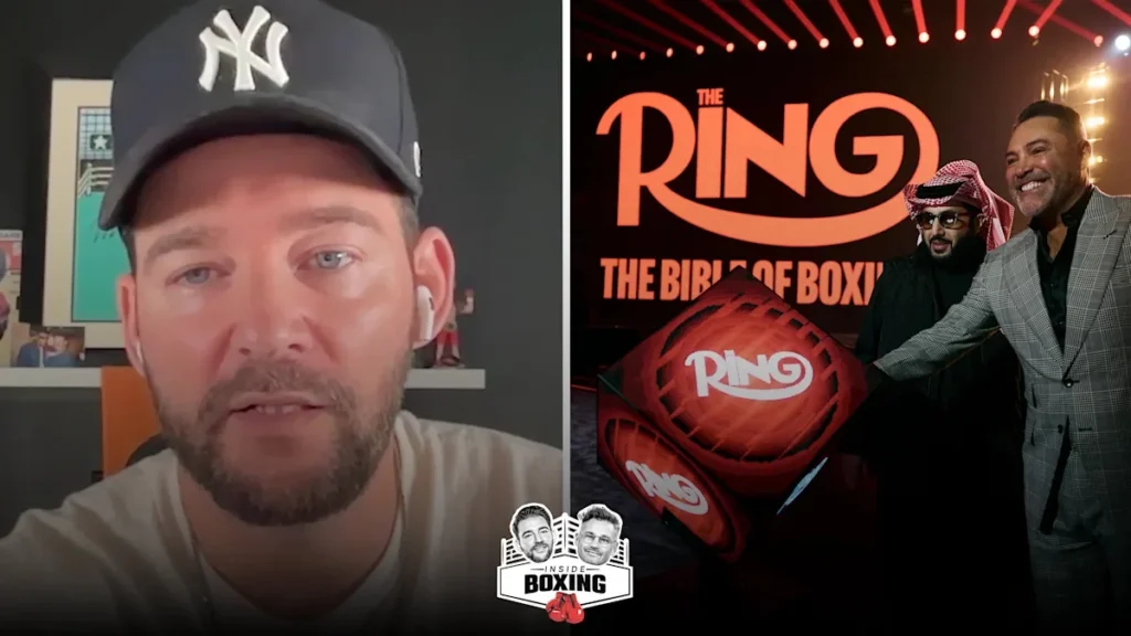 DAZN Acquires Controlling Stake in The Ring Magazine as Tyson Fury and Anthony Joshua Clash at Heated Press Conference