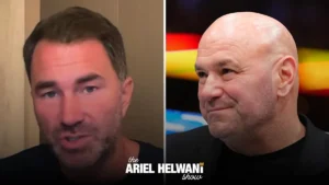 Eddie Hearn Addresses Dana White Rivalry, Anthony Joshua vs. Tyson Fury Negotiations, and Matchroom Expansion