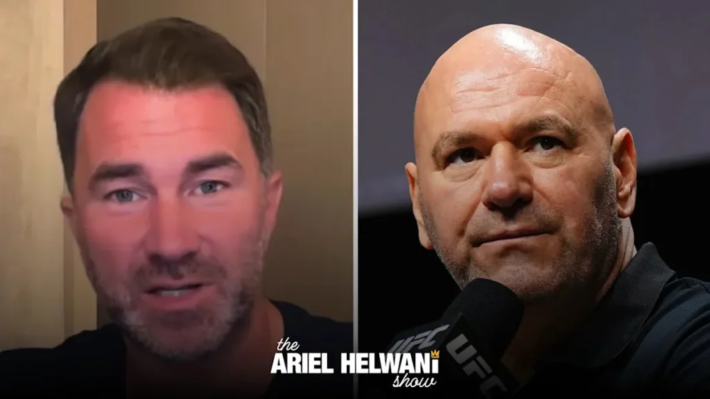Eddie Hearn Addresses the Battle With Dana White, High-Stakes Tyson Fury vs. Anthony Joshua Negotiations, and Matchroom’s Expanding Frontier