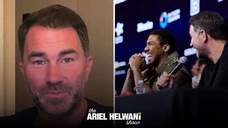 Eddie Hearn discloses how much TKO offered Anthony Joshua to let them promote Fury-Joshua