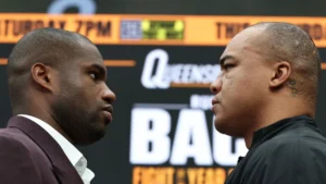 Fabio Wardley’s team criticise Daniel Dubois’ tactics in first fight as they demand a ‘strong referee’ for rematch