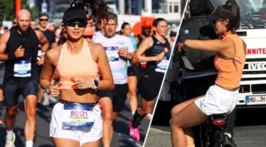 Fitness Influencer "Abeeeer" Dropped by Sponsor Brooks China After Being Caught Cheating on a Bicycle at the Berlin Marathon