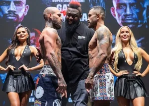 High Stakes in Biloxi: Jarod "Kid Gatti" Grant and Pantera Guerrero Clear Weigh-Ins Ahead of BKB Super Lightweight Main Event