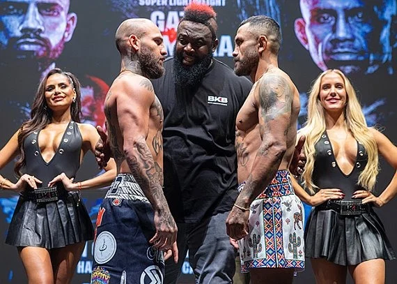 High Stakes in Biloxi: Jarod "Kid Gatti" Grant and Pantera Guerrero Clear Weigh-Ins Ahead of BKB Super Lightweight Main Event