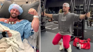 Joey Swoll Returns to the Gym Following Hospitalization for Heart Complications