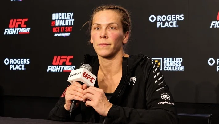 Katlyn Cerminara Returns from Maternity Leave in Spectacular Fashion at UFC Edmonton with First Career Octagon Finish