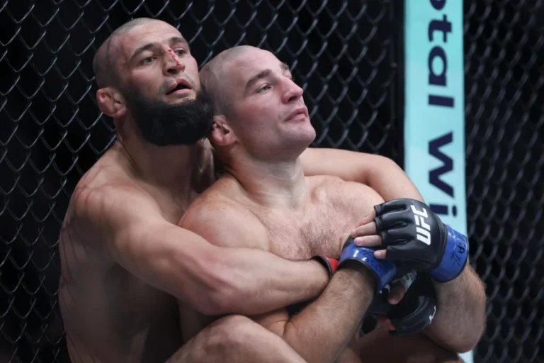 Khamzat Chimaev Pursues Sean Strickland Across Divisions Amid UFC Champion’s Contract Standoff