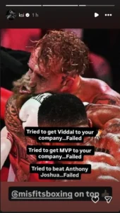 KSI Takes Aim at Jake Paul Following Michael ‘Venom’ Page’s Blockbuster Multi-Year Signing with Misfits Boxing