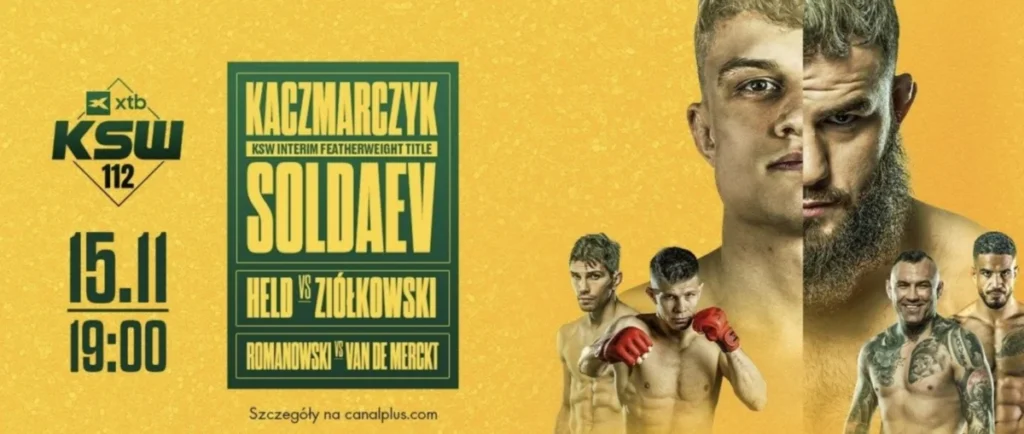KSW 122: Vitalii Yakymenko Retains Bantamweight Title with Fifth-Round Kneebar in Rzeszow