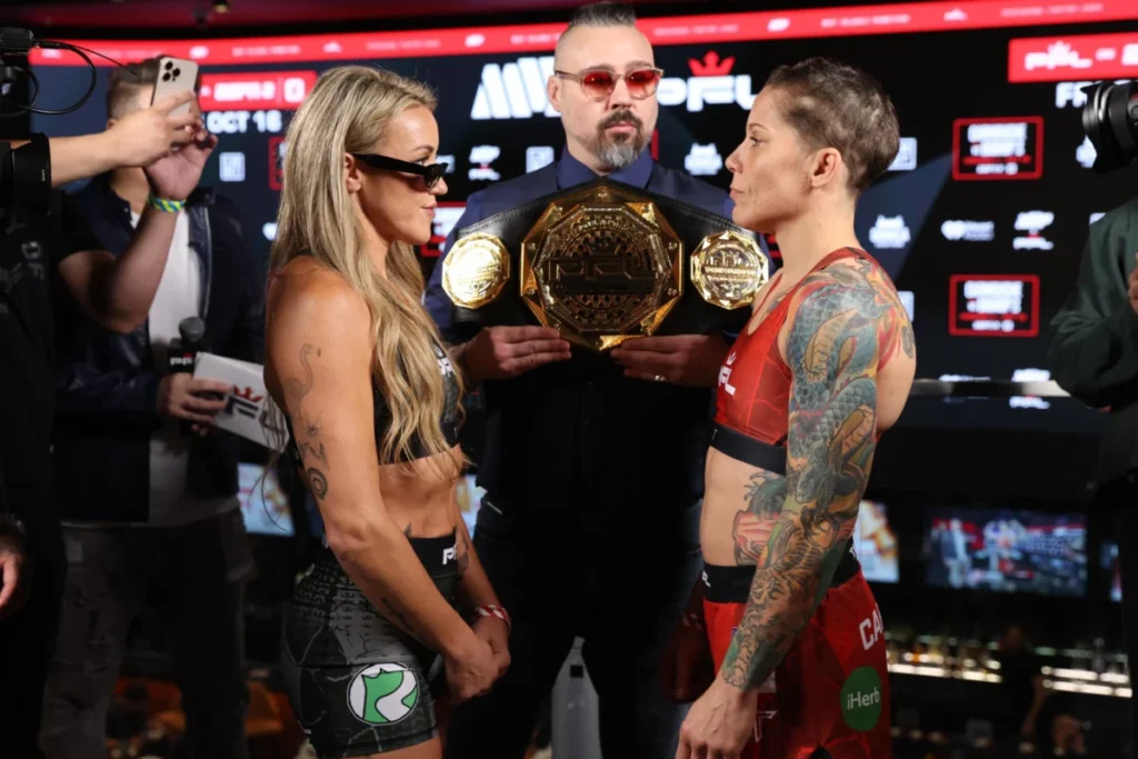 Liz Carmouche and Jena Bishop Meet in High-Stakes Rematch for Vacant PFL Title at Wintrust Arena