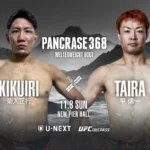 Pancrase 368: Masayuki Kikuiri Faces Short-Notice Opponent Shinichi Taira in Tokyo Return