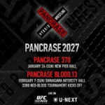 Pancrase Announces Historic January Return to Kick Off 2027 Season in Tokyo