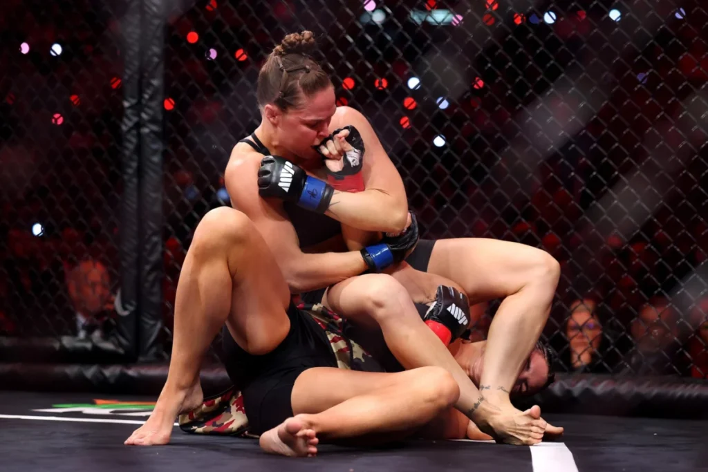 Ronda Rousey Forces Gina Carano into Submission at Intuit Dome in Landmark Netflix Combat Sports Event