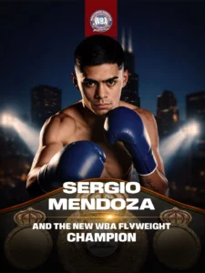 Sergio Mendoza Captures WBA Flyweight Title with Fifth-Round Stoppage of Ricardo Sandoval in Chicago