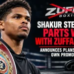 Shakur Stevenson Officially a Free Agent After Parting Ways with Zuffa Boxing Without Stepping into the Ring
