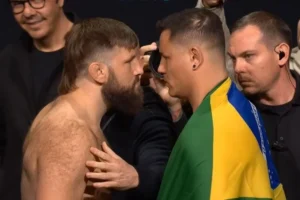 Tanner Boser Delivers Dominant Third-Round TKO Victory Over Jhonata Diniz at UFC Edmonton