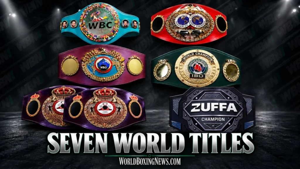 Title Dilution and Promotional Spin: Is Boxing Sliding Toward Seven World Titles?