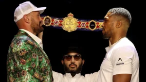 Tyson Fury and Anthony Joshua Face Off in London as ‘Battle of Britain’ Heavyweight Showdown Is Formally Launched