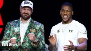 Tyson Fury and Anthony Joshua Trade Jokes and Offer Pint Invitations at London Launch for Long-Awaited Heavyweight Showdown