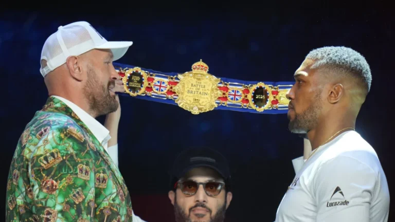 Tyson Fury and Anthony Joshua will fight for the WBA world heavyweight championship when they box on December 11, confirmed promoter Frank Warren.