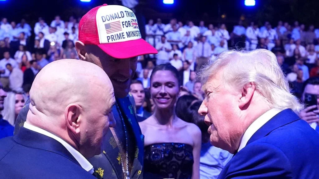 Tyson Fury Eyes Donald Trump for Anthony Joshua Ringwalk Amid Simmering Family Feud Over Uncle Peter