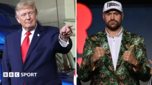 Tyson Fury Plans to Invite US President Donald Trump to Lead Ringwalk for Anthony Joshua Bout