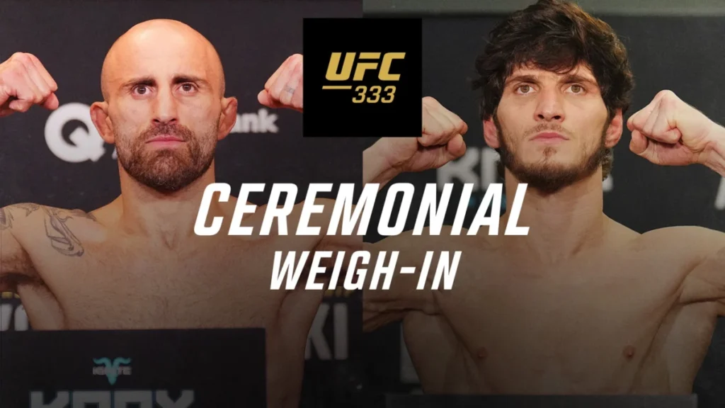 UFC 333 Weigh-In Results: Alexander Volkanovski and Movsar Evloev Make Weight for Featherweight Title Blockbuster in Abu Dhabi