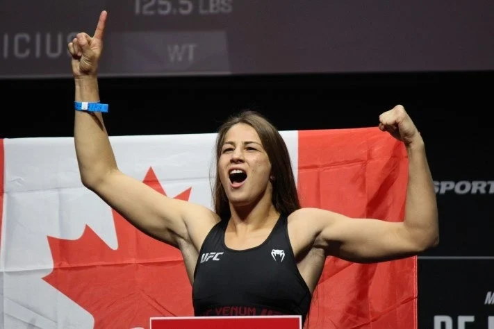 UFC Edmonton’s Jasmine Jasudavicius on Her Break Between Bookings