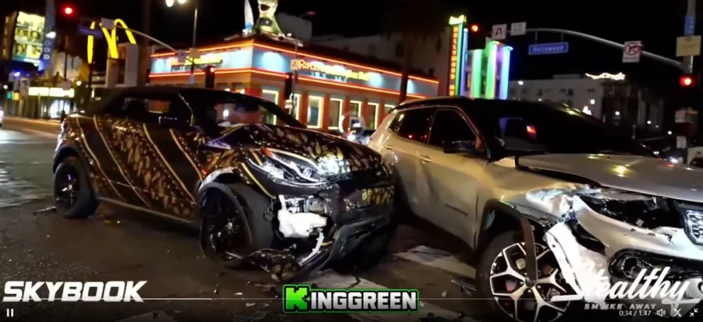 UFC Lightweight Veteran King Green Survives Terrifying Car Crash Captured Live on Social Media