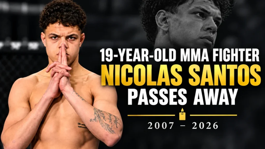 Young Brazilian MMA Prospect Nicolas Santos Passes Away at 19