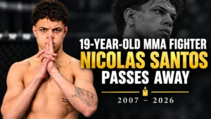 Young Brazilian MMA Prospect Nicolas Santos Passes Away at 19